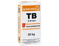 quick-mix TB, Trockenbeton (C25/30)